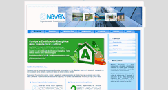 Desktop Screenshot of naveningenieros.com