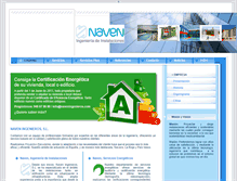 Tablet Screenshot of naveningenieros.com